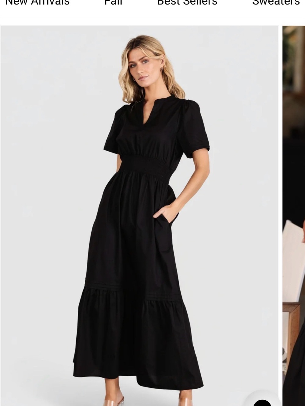 Baltic born Vera Maxi Dress - black
